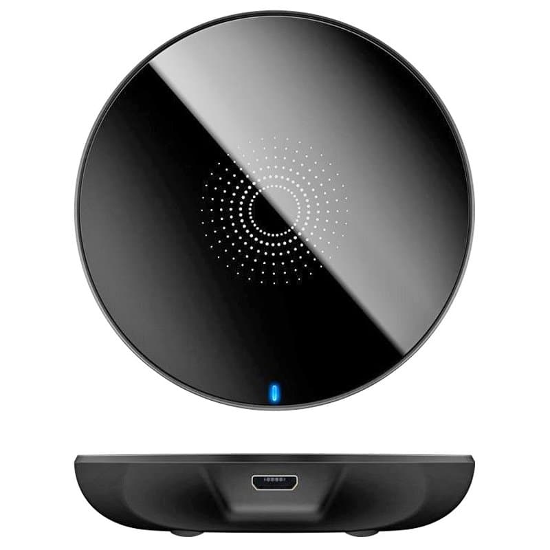 Chargeur à induction pour téléphones mobiles, smartphones et appareils compatibles Qi, courant de charge 1A